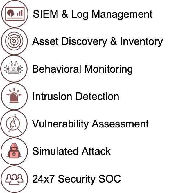 SOC-as-a-service Features