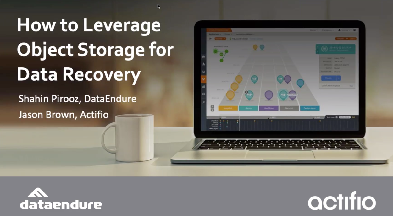 How to Leverage Object Storage as a Data Recovery Tier