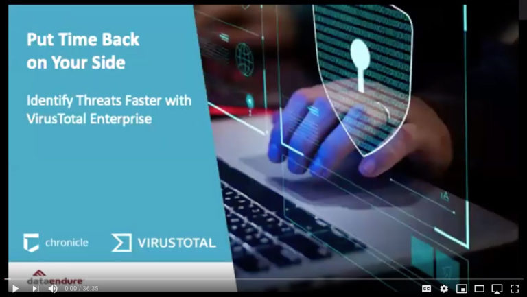 Put Time Back on Your Side: Identify Threats Faster with VirusTotal Enterprise