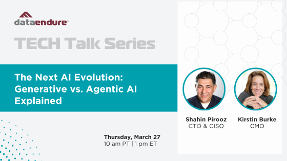 The Next AI Evolution: Generative vs. Agentic AI Explained - TECH Talk on Thursday, March 27, 2025 at 10am PT